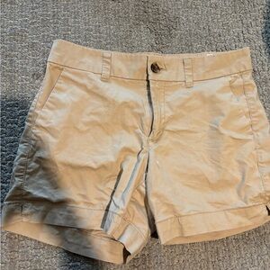 Old navy khaki shorts size 0.